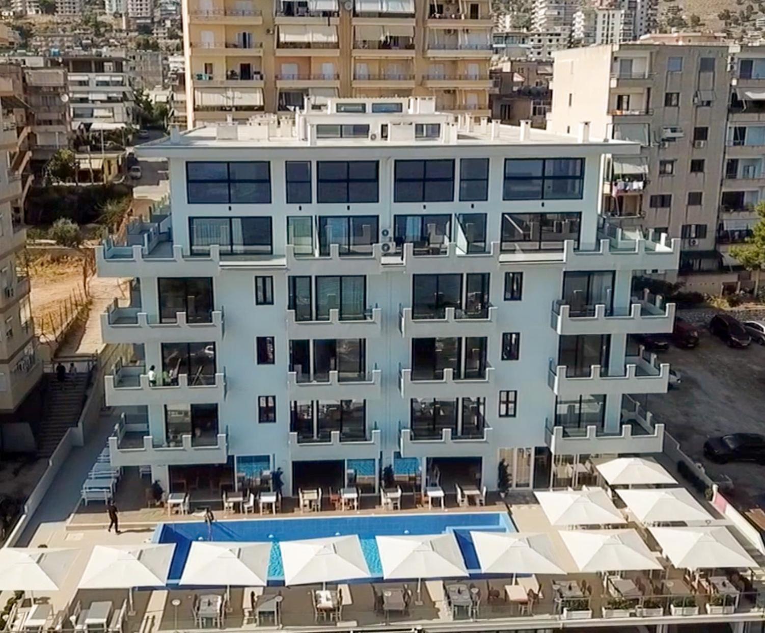 Matias Apartments Sarandë Exterior foto